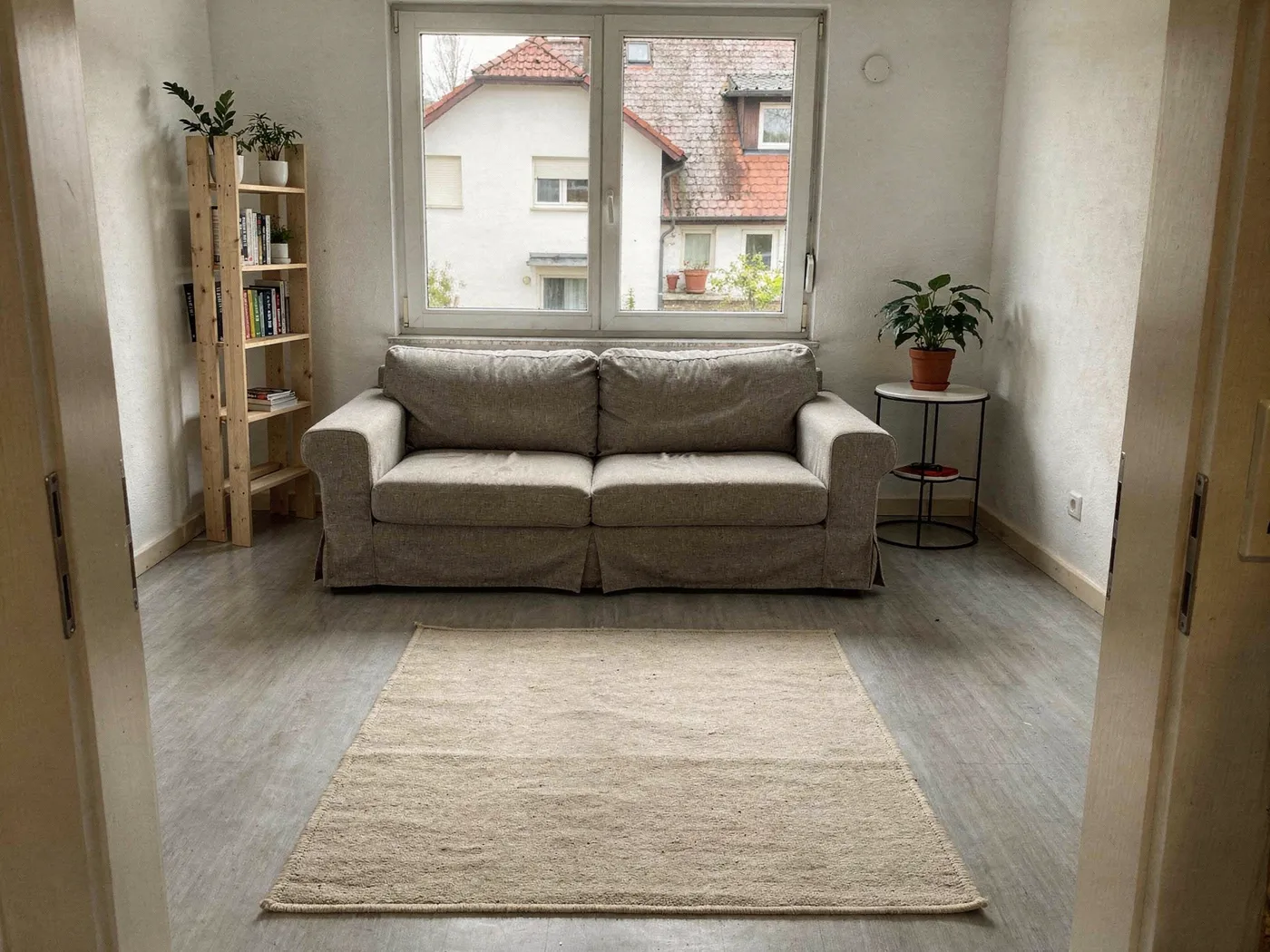 Nachher: Wohnzimmer in der neuen Wohnung
